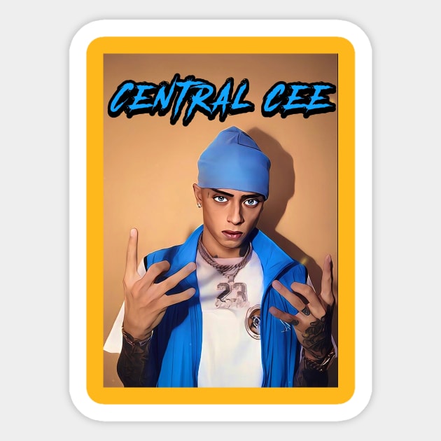 Central Cee - Variant 1 Sticker by M.I.M.P.